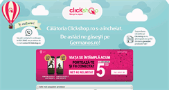 Desktop Screenshot of clickshop.ro