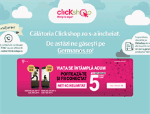 Tablet Screenshot of clickshop.ro